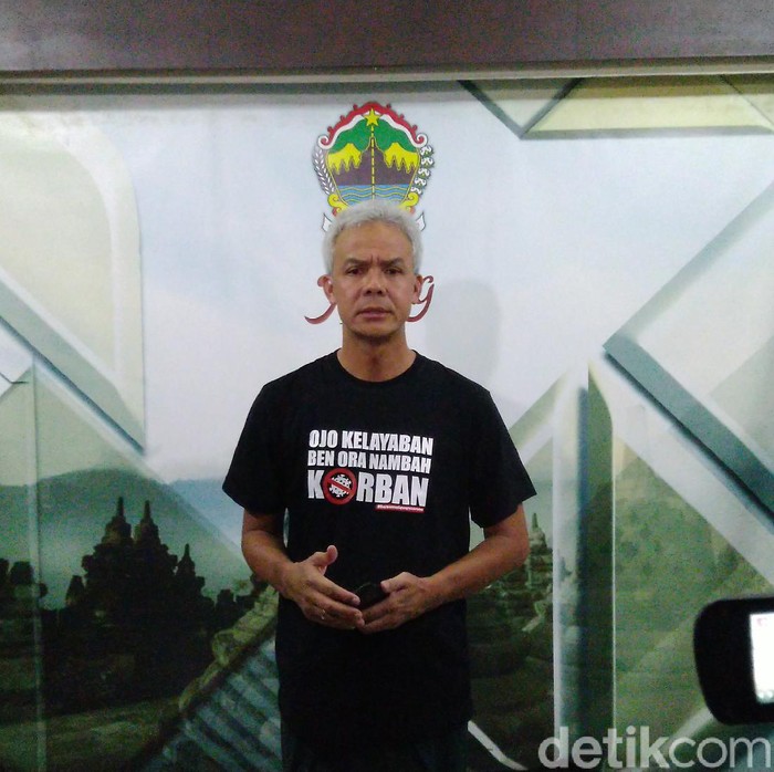 Gubernur Jawa Tengah, Ganjar Pranowo, Jumat (27/3/2020).