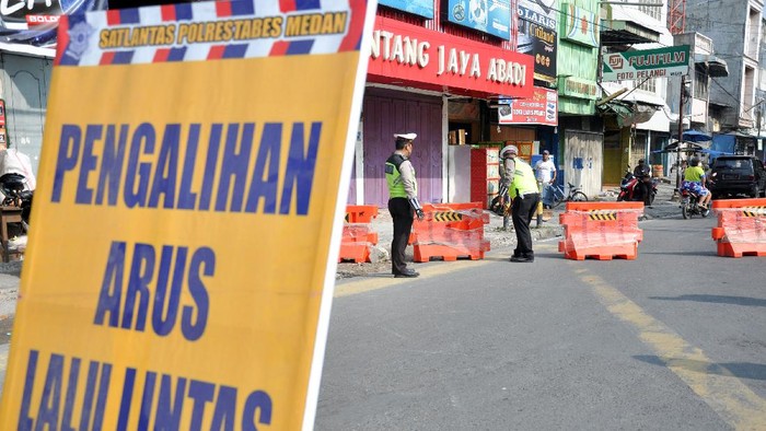 Catat! Sejumlah Ruas Jalan di Kota Medan Ditutup-Dialihkan Sore Ini 