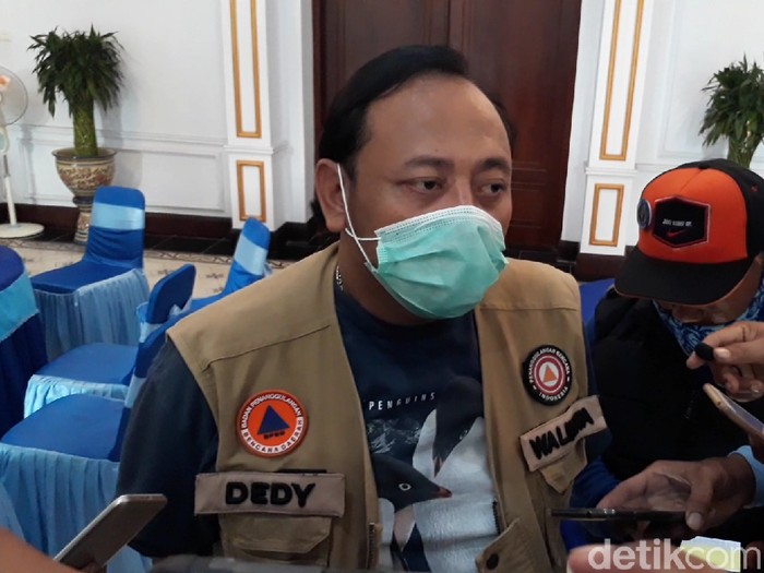 Wali Kota Tegal, Dedy Yon Supriono, Sabtu (28/3/2020).