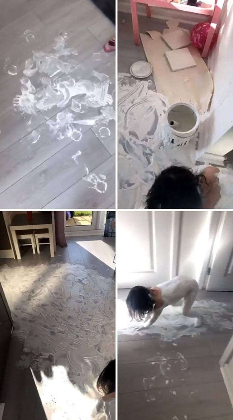 Kelakuan anak saat berada di rumah ketika work from home (WFH) kadang suka bikin pusing kepala. Berikut curhatan para netizen di dunia.