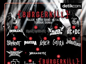 Burgerkill Masuk Daftar 50 Band Metal Terbaik Dunia