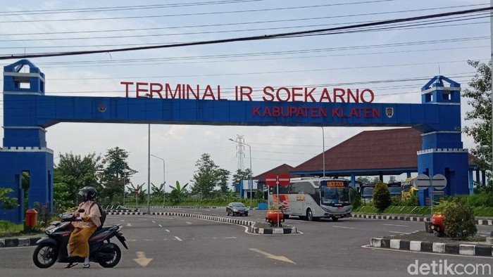 Terminal Ir Soekarno, Klaten, Sabtu (28/3/2020).