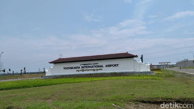 Yogyakarta International Airport (YIA), Kulon Progo, Sabtu (28/3/2020).