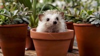 Seperti pemilik hedgehog bernama Cinnamon ini. Ia menjadikan hewan peliharaannya sebagai selebgram yang kini eksis dengan 18.000 followers. Foto: Instagram cinnamon.hodgepodge