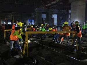 Cegah Penyebaran Corona, Kemenhub Batasi Pengerjaan Proyek Kereta Api
