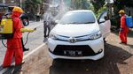 Penyekatan dan Pembatasan Kendaraan di Blitar