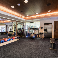 Tentunya bukan rumah mewah tanpa sebuah gym. (Foto: Dok. REX Real Estate via Business Insider)