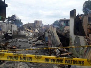 Ratusan Korban Kebakaran di Ambon Mengungsi, Pemkot Siapkan Pencegahan Corona