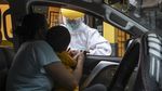 Tes Corona Via Drive-Thru Diterapkan di Depok