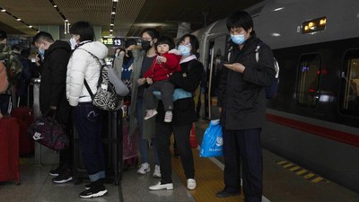 Kasus Corona Menurun, Wuhan Kembali Buka Layanan Kereta