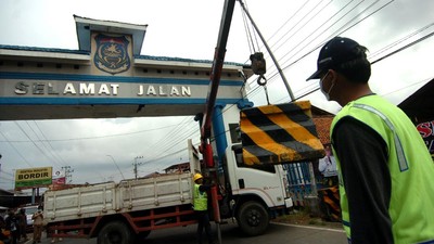 Isolasi Wilayah, Kota Tegal Mulai Pasang Beton