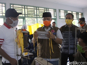 Atasi Kelangkaan Masker, Gubernur Bengkulu Genjot Produksi Massal di BLK