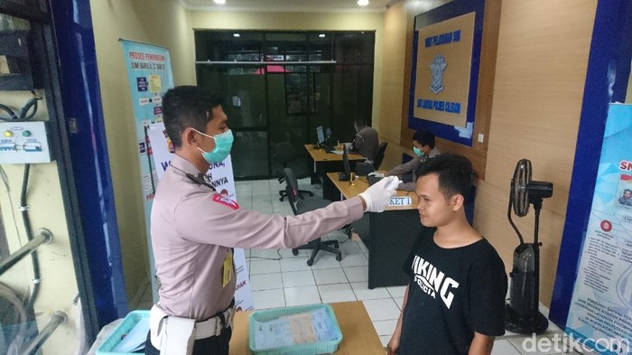 Kanit Regident Polres Cilegon Iptu Jimi Valentino (M Iqbal/detikcom)