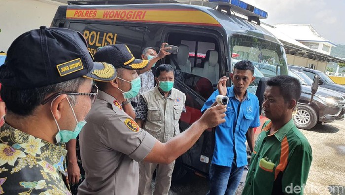 Suasana arus mudik di Terminal Tipe A Giri Adipura Wonogiri., Minggu (29/3/2020)