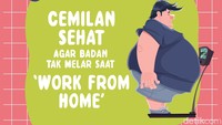 Pemilihan menu cemilan bisa diperhatikan jika tidak ingin hal itu terjadi. 