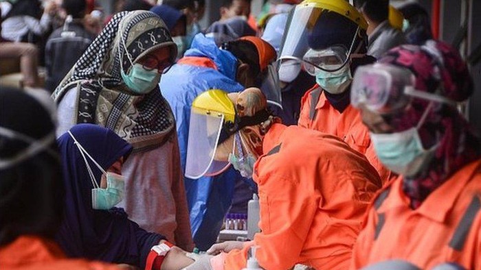 Virus corona: Peta dan infografis terkait pasien terinfeksi, meninggal dan sembuh di Indonesia dan dunia