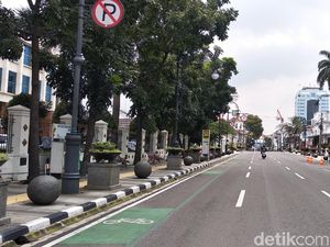 Menelusuri Jalanan di Bandung yang Sepi Imbas Virus Corona