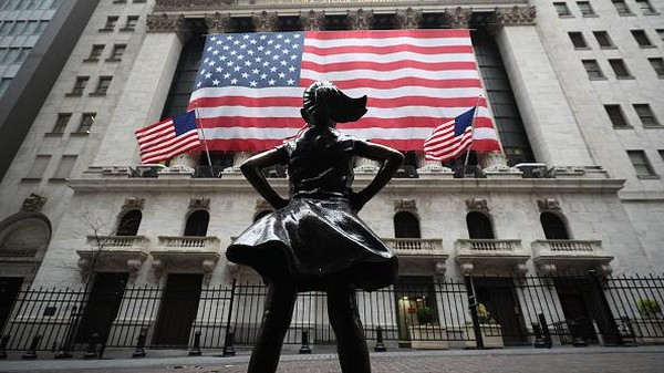 Wall Street New York Kosong Melompong