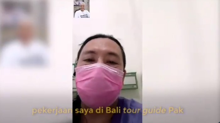 Tangkapan layar pasien Corona sembuh dari Twitter Gubernur Jateng Ganjar Pranowo