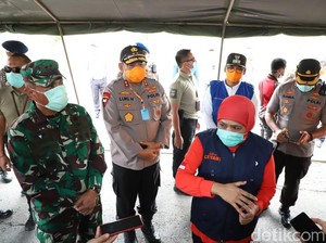 Keluar-Masuk Madura, Semua Kendaraan Wajib Lewat Drive Thru Disinfektan