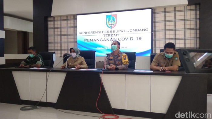 jumpa pers corona jombang