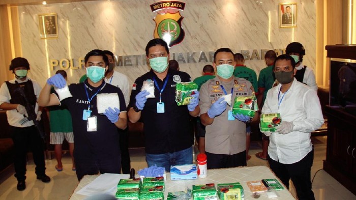 Polres Jakbar Gagalkan Peredaran 11 Kg Sabu