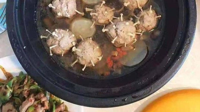makanan bentuk corona makanan bentuk corona