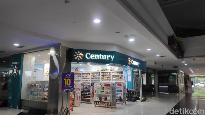 Suasana pusat perbelanjaan di kawasan Bintaro, Tanggerang Selatan, yang tutup 
imbas wabah COVID 19, Senin (30/3/2020).