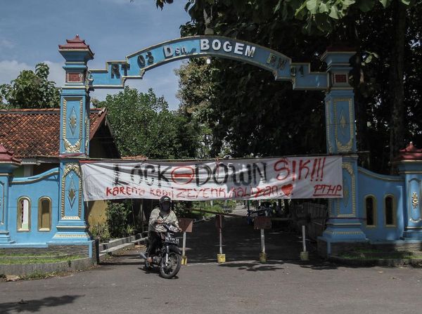 Desa di Sleman Ini Berlakukan Akses Satu Pintu Masuk
