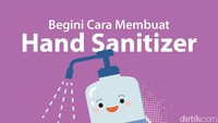 Sayangnya, hand sanitizer mulai langka di pasaran. Tapi untungnya, banyak cara untuk membuatnya sendiri. 