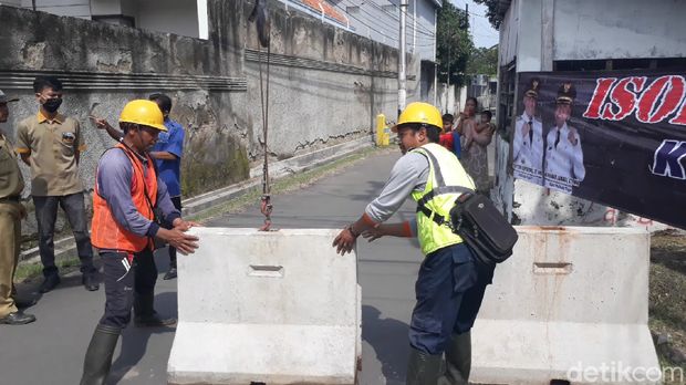 Begini Suasana Kota Tegal di Hari Pertama Isolasi Wilayah