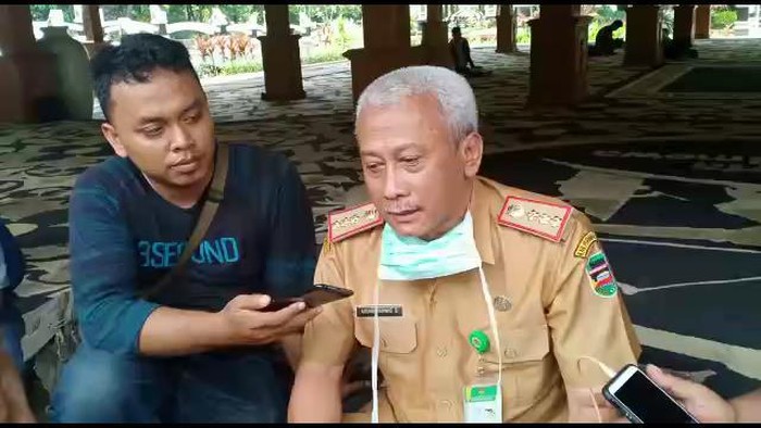 Direktur Utama RSUD Bayu Asih, Agung Darwis
