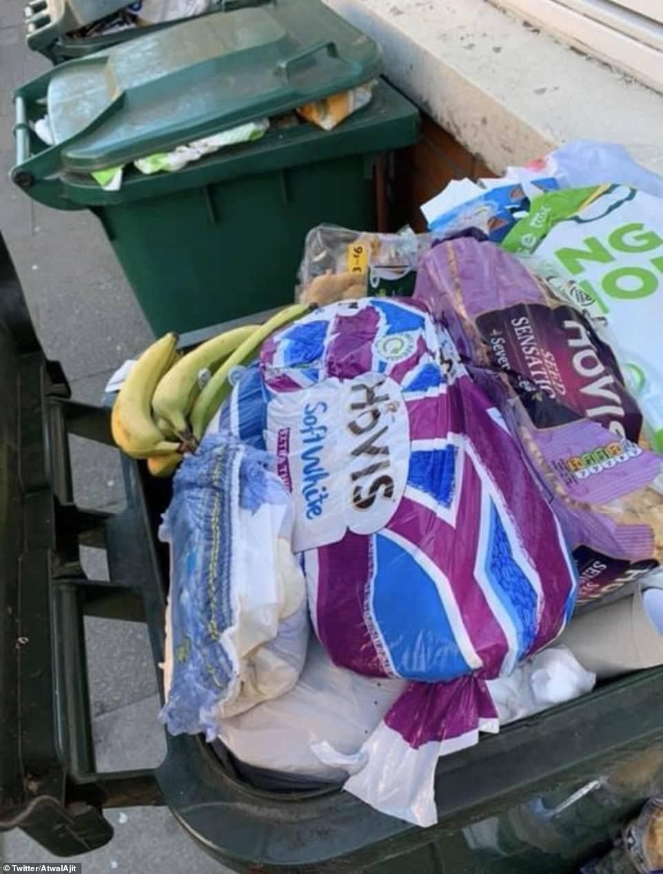 Efek 'Panic Buying', Banyak Makanan yang Dibuang ke Tempat Sampah