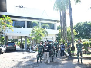 Sulsel Bakal Gunakan Drone Pemantau Suhu Tubuh Warga di Kerumunan