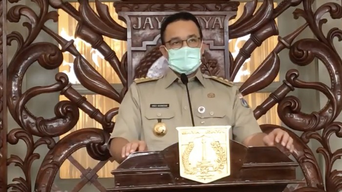 Anies Bicara Tingginya Kematian di DKI dan Potensi 8.000 Kasus Corona