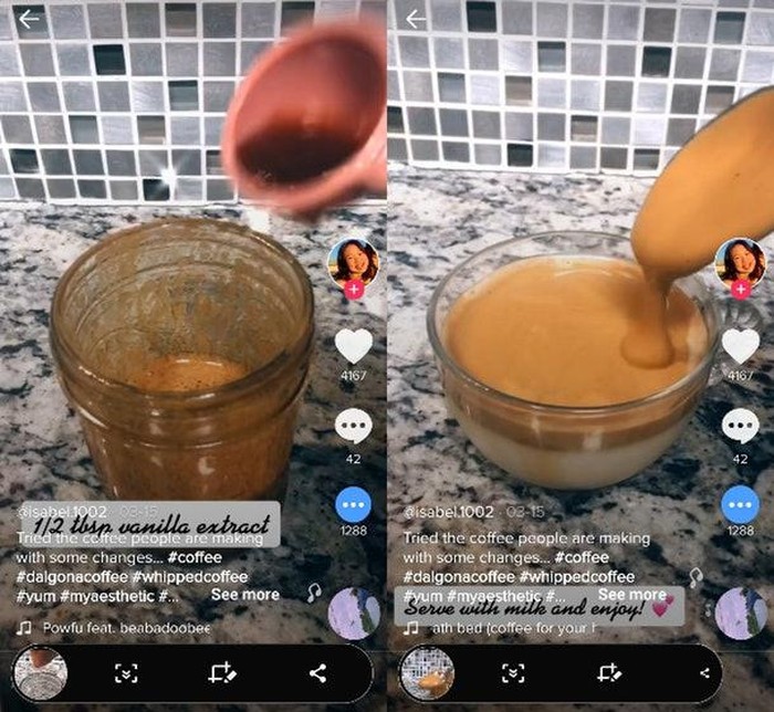 Resep variasi dalgona coffee