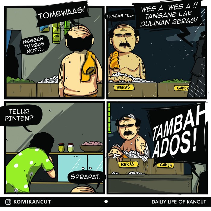 Unik Banget Guyonan Komik Kancut Pakai Bahasa Jowoan