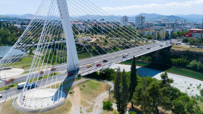 Kota Podgorica dan Cetinje di Montenegro Kota Podgorica dan Cetinje di Montenegro