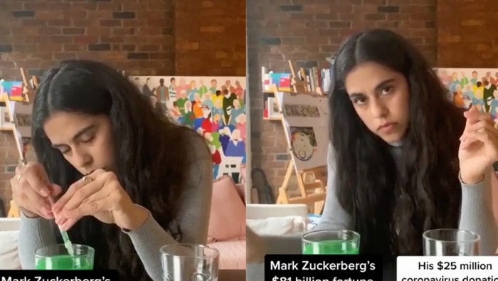 TikToker Ini Gambarkan Donasi Mark Zuckerberg untuk COVID-19, Panen Kritik