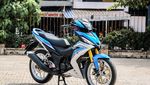 Naik Kasta, Bebek Supra GTR150 Disuntik Sokbreker BMW