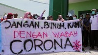 Padahal, wilayah Candi sendiri merupakan zona merah penyebaran virus Corona di Sidoarjo, Jawa Timur.