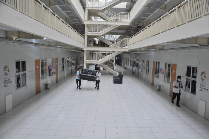 Pemerintah Provinsi Sumsel menyiapkan 900 unit kamar Wisma Atlet Jakabaring Palembang untuk menampung Orang Dalam Pemantauan (ODP) paparan COVID-19.