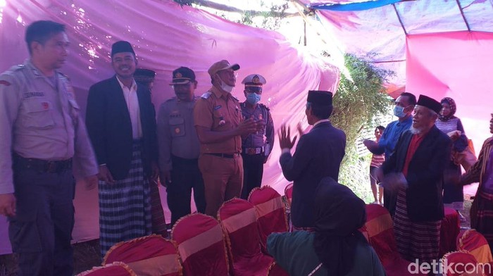 Polsek Kandai Hentikan Acara Resepsi Pernikahan