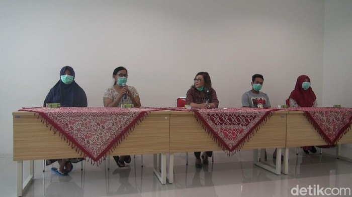 Empat pasien positif Corona di Semarang yang dinyatakan sembuh, Selasa (31/3/2020).