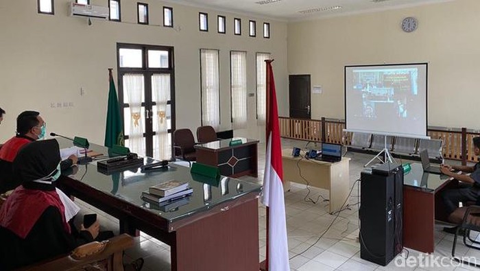 Sidang kasus hoax pemicu kerusuhan di Penajam Paser Utara (dok. Istimewa)