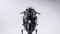 Untuk mendongkrak performa, Ninja ZX-25R model custom ini menggunakan sistem knalpot Beet Nassert-R Evolution Type II yang merupakan prototipe knalpot balap.Foto: Kawasaki