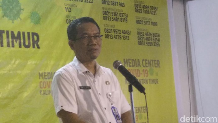 Plt Kepala Dinas Kesehatan Kaltim, Andi M Ishak (Suriyatman/detikcom)