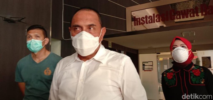Gubsu Edy Rahmayadi Cek RS Rujukan Corona