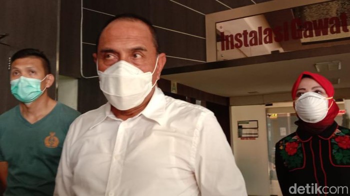 Gubsu Edy Rahmayadi Cek RS Rujukan Corona