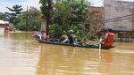 Tim SAR Gabungan Pantau Banjir di Kabupaten Bandung